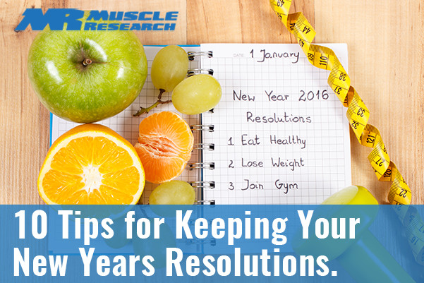 10 tips For Keeping Your New Years Resolutions