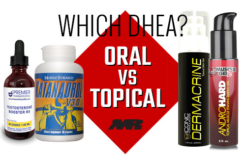 DHEA Oral vs Topical