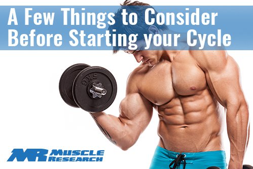 a Few Things To Consider Before Starting Your Cycle