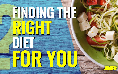 finding The Right Diet For You