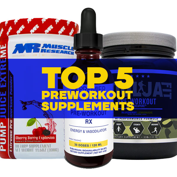 top 5 preworkouts 2019