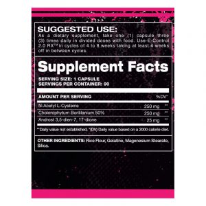 E-Control Supp Facts