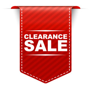 Clearance and sale items