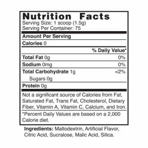 Watermelon Flavor Nutrition Facts