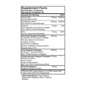 Test Infusion Supp Facts