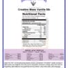 Creatine Mass 10,000 Vanilla Ice Cream Flavor 5Lbs - Image 3
