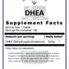 DHEA 50mg (100 Caplets) - Image 3