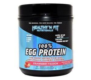 100% Egg Protein Strawberry Flavor 12Oz.