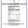 Triple Potency Liver (500 Capsuls) - Image 6