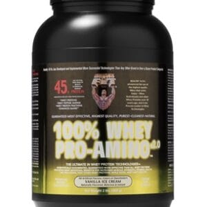 100% Whey Pro-Amino Vanilla Flavor 2Lbs.