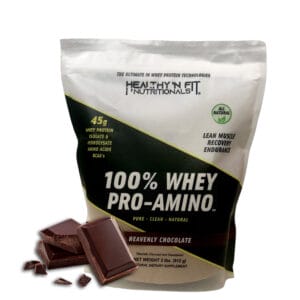 100% Whey Pro-Amino Chocolate Flavor 2Lbs.