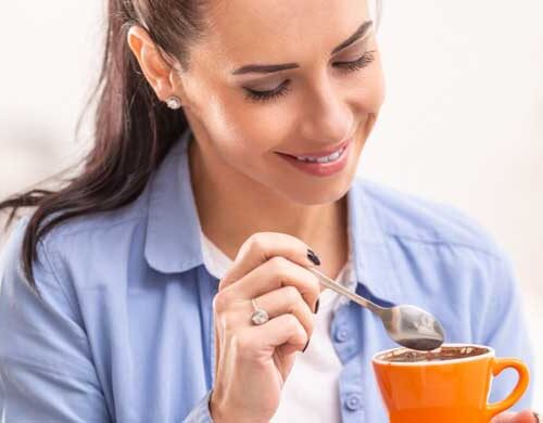 can you drink tea after brushing teeth bad