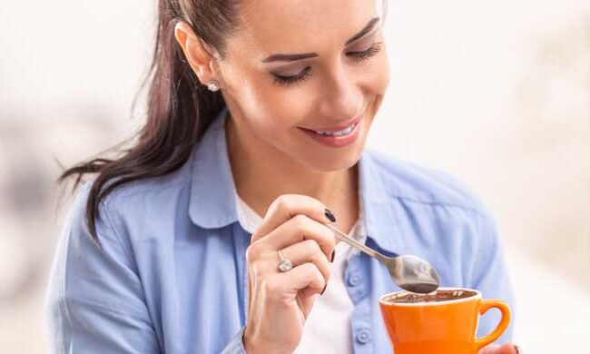 can you drink tea after brushing teeth bad