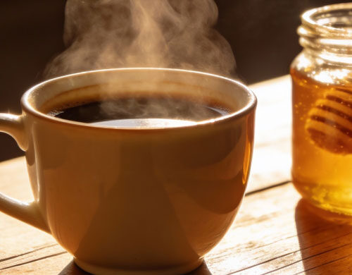 is honey in coffee better than sugar